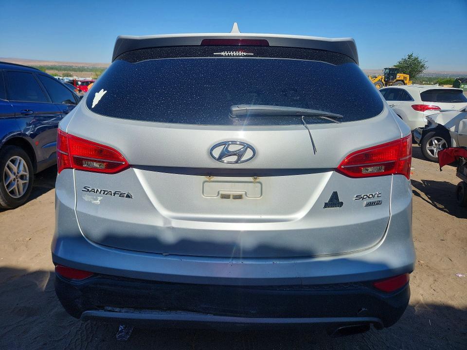 2015 Hyundai Santa fe VIN 5XYZTDLBXFG299308 COPART salvage auction — FRONT END, Nm - Cert Of Title-Salvage, sold $525 on 2026-07-23 (photo 6)