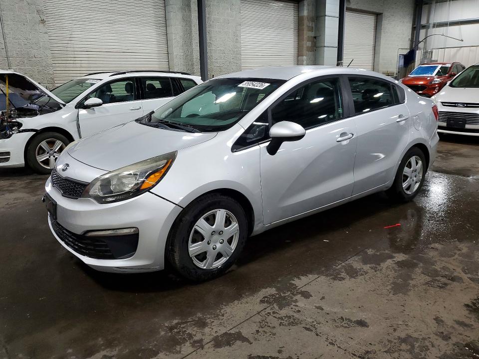 2016 Kia Rio VIN KNADM4A3XG6548646 COPART salvage auction — VANDALISM, Mn - Cert Of Title-Prior Salvage, sold $2,550 on 2026-07-14 (photo 1)