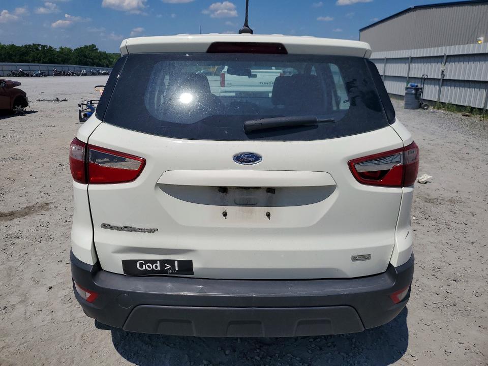 2020 Ford Ecosport VIN MAJ3S2FE1LC360506 COPART salvage auction — SIDE, NC - SALVAGE CERTIFICATE OF TITLE, sold $1,450 on 2026-07-22 (photo 6)
