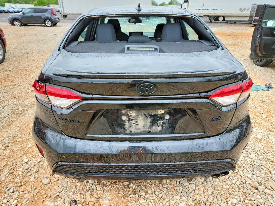 2022 Toyota Corolla VIN 5YFS4MCEXNP107646 COPART salvage auction — HAIL, MO - SALVAGE CERTIFICATE OF TITLE, sold $525 on 2026-07-27 (photo 6)