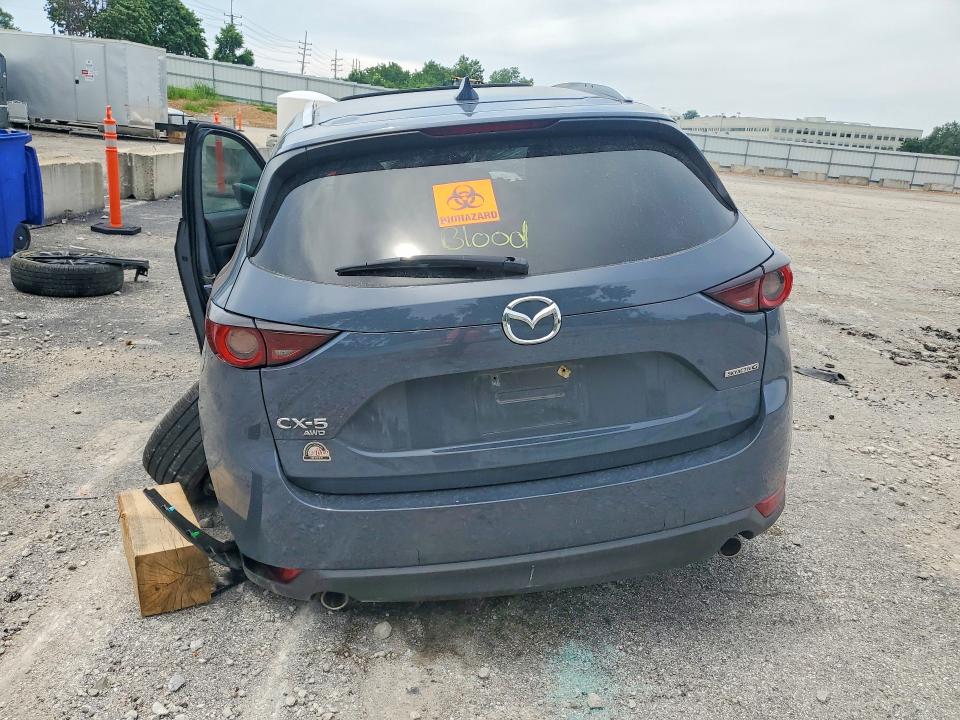 2021 Mazda Cx-5 VIN JM3KFBCM1M0458371 COPART salvage auction — FRONT END, MO - SALVAGE CERTIFICATE OF TITLE, sold $675 on 2026-07-24 (photo 6)