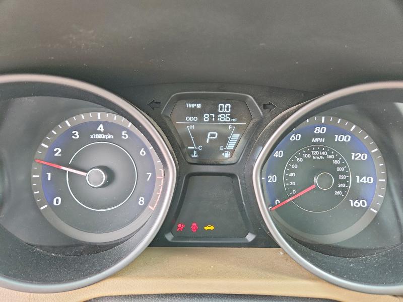 2013 Hyundai Elantra VIN 5NPDH4AE0DH244719 COPART salvage auction — SIDE, Tx - Salvage Vehicle Title, sold $1,600 on 2026-07-09 (photo 9)