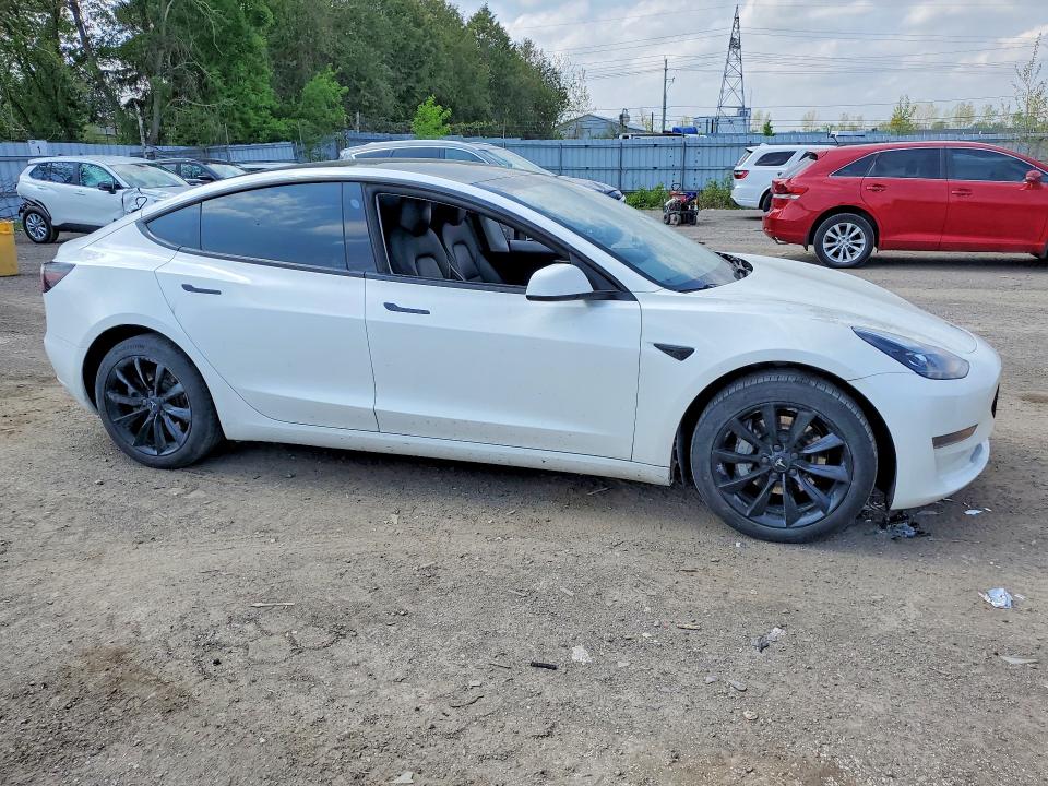 2023 Tesla Model 3 VIN LRW3E1EB2PC851642 COPART salvage auction — UNDERCARRIAGE, On - Permit No Brand - Unfit, sold $10,700 on 2026-07-02 (photo 4)