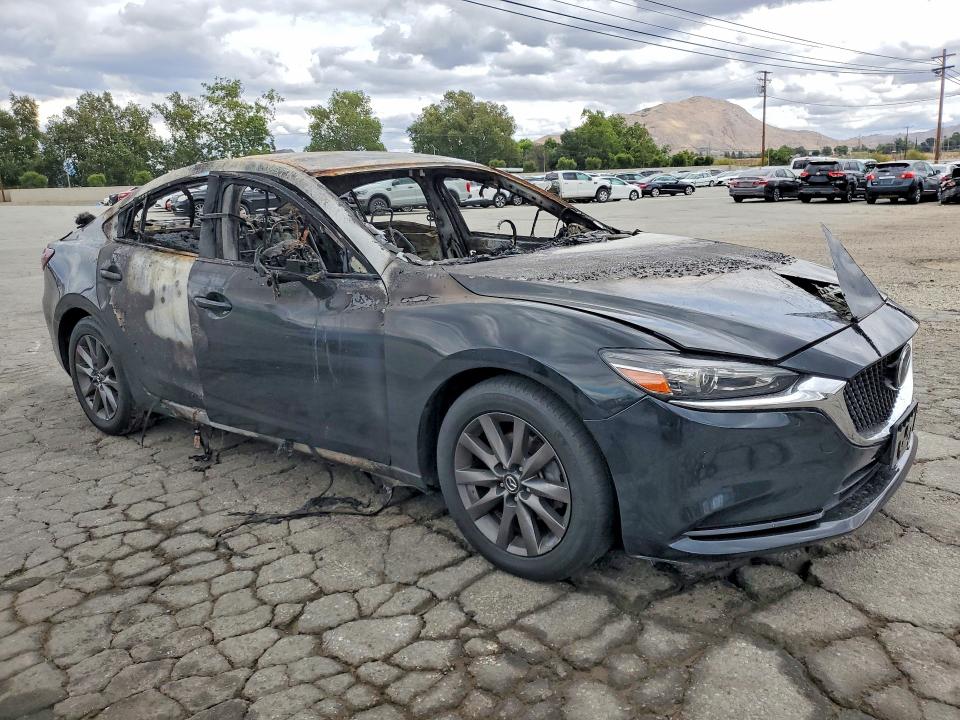 2021 Mazda 6 VIN JM1GL1UM1M1601958 COPART salvage auction — BURN, Ca - Non-Repairable Vehicle Cert, sold $325 on 2026-07-09 (photo 4)