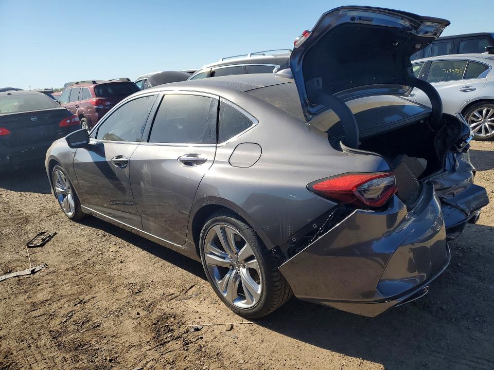 2021 Acura Tlx VIN 19UUB6F49MA005157 COPART salvage auction — REAR END, Il - Salvage Certificate, sold $9,000 on 2026-07-21 (photo 2)