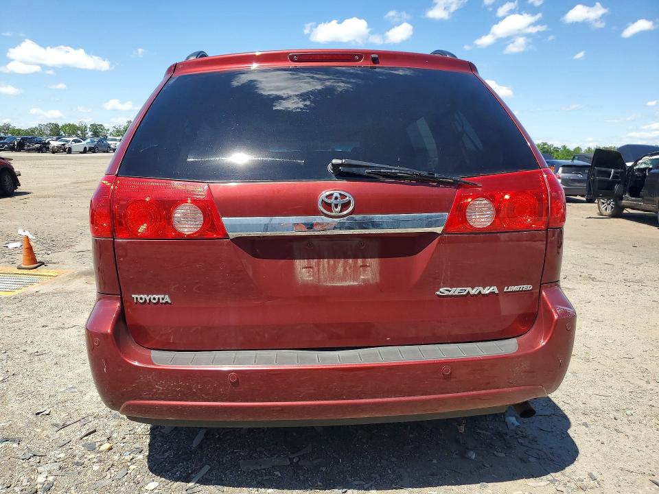 2009 Toyota Sienna VIN 5TDZK22C59S269044 COPART salvage auction — SIDE, VA - CERTIFICATE OF TITLE, sold $575 on 2026-07-15 (photo 6)