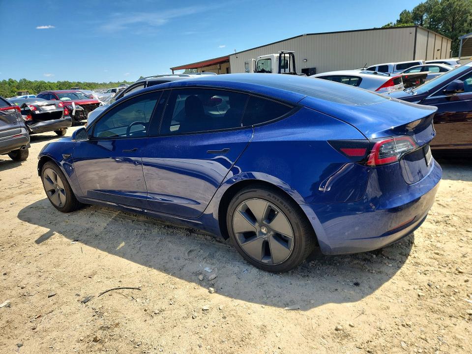 2021 Tesla Model 3 VIN 5YJ3E1EA7MF030481 COPART salvage auction — FRONT END, Md - Cert Of Salvage > 75% Damage, sold $5,000 on 2026-07-28 (photo 2)