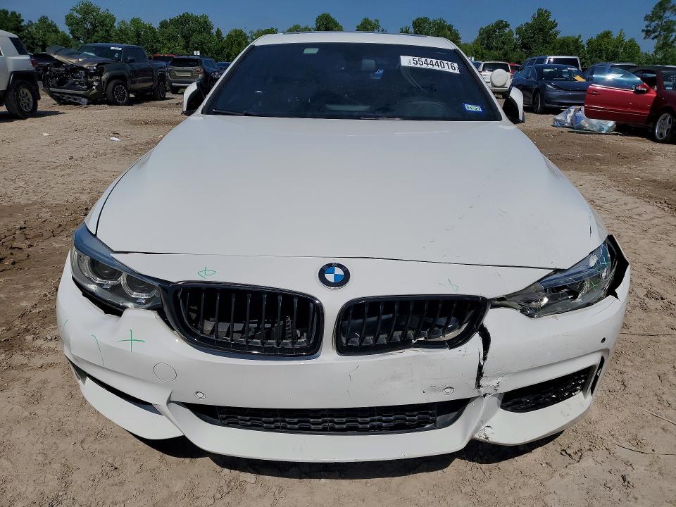 2015 BMW 4er VIN WBA3N5C51FK484838 COPART salvage auction — SIDE, TX - SALVAGE VEHICLE TITLE (P), sold $2,000 on 2026-07-31 (photo 5)