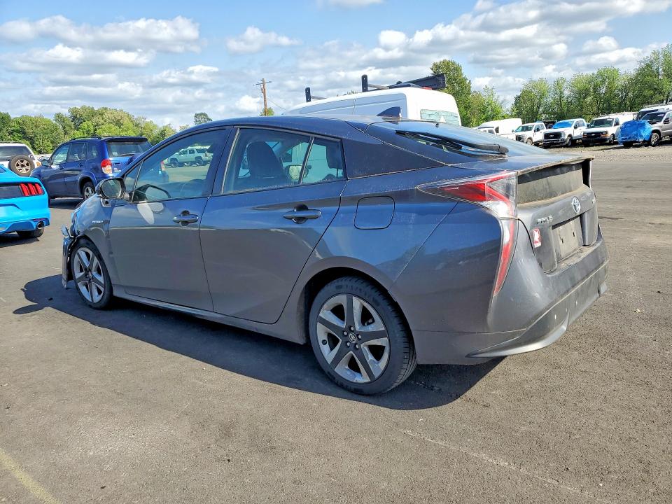 2016 Toyota Prius VIN JTDKARFU7G3023112 COPART salvage auction — FRONT END, Or - Salvage Title Certificate, sold $6,600 on 2026-07-15 (photo 2)
