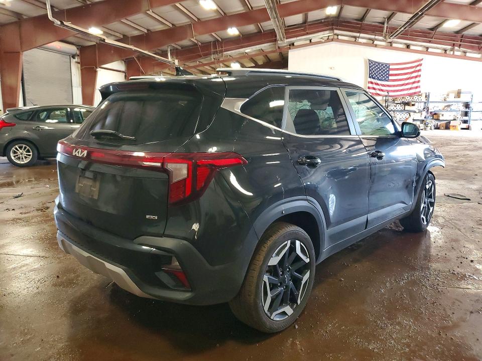 2024 Kia Seltos VIN KNDETCA71R7504667 COPART salvage auction — FRONT END, Mi - Cert Of Title-Salvage Vehicle, sold $5,000 on 2026-07-06 (photo 3)