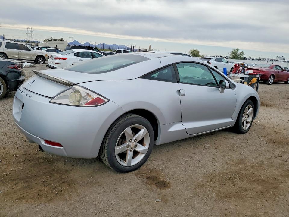 2008 Mitsubishi ECLIPSE VIN 4A3AK24F98E025368 COPART salvage auction — NORMAL WEAR, Az - Certificate Of Title, sold $975 on 2026-07-10 (photo 3)