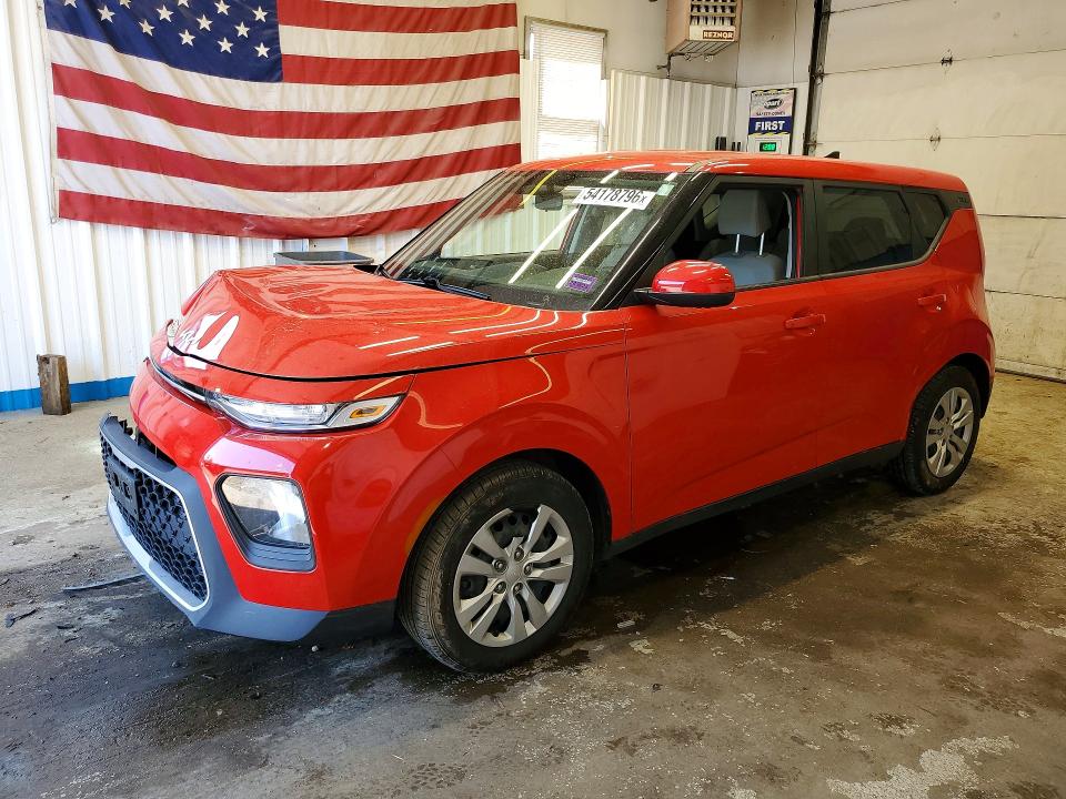 2022 Kia Soul VIN KNDJ23AU1N7152238 COPART salvage auction — FRONT END, Me - Cert Of Title-Salvage Collisio, sold $2,500 on 2026-07-09 (photo 1)