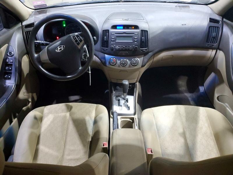 2010 Hyundai Elantra VIN KMHDU4ADXAU898174 COPART salvage auction — REAR END, Nh - Cert Of Title-Salvage, sold $400 on 2026-07-09 (photo 8)
