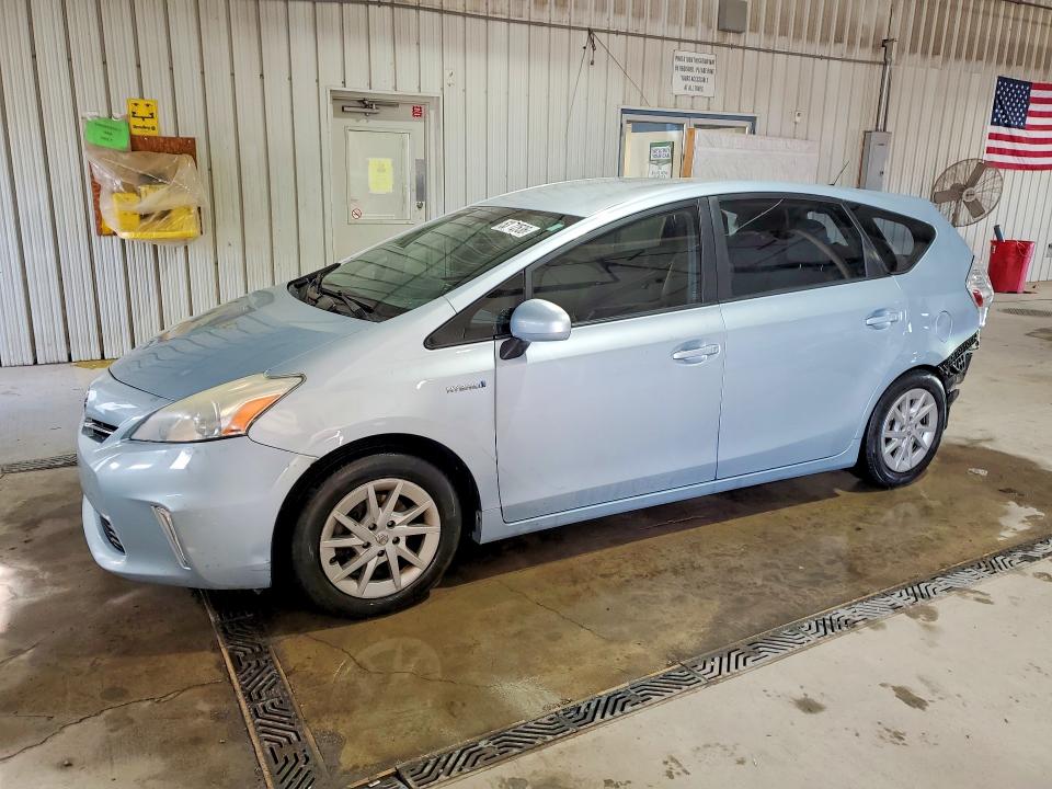 2012 Toyota Prius VIN JTDZN3EUXC3073305 COPART salvage auction — REAR END, Pa - Certificate Of Salvage, sold $725 on 2026-07-16 (photo 1)