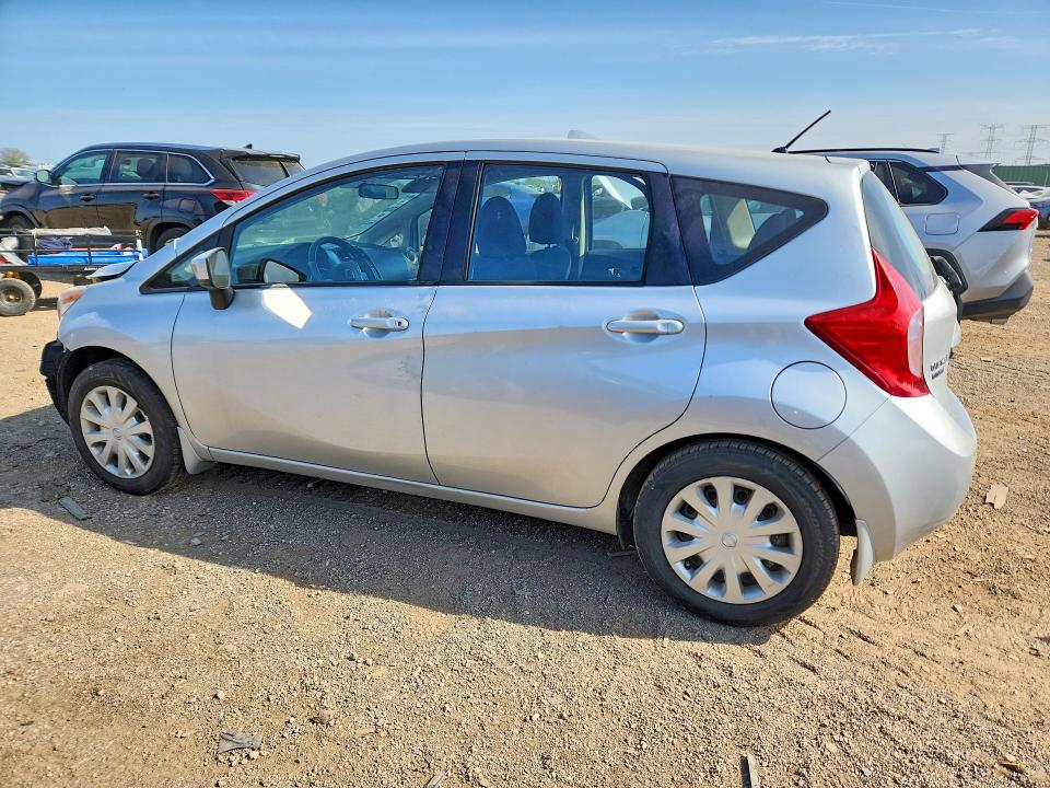 2015 Nissan Versa VIN 3N1CE2CPXFL410466 COPART salvage auction — FRONT END, Il - Salvage Certificate, sold $350 on 2026-07-02 (photo 2)