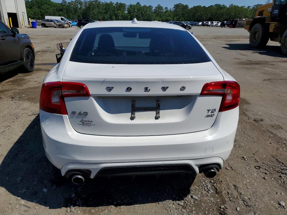 2017 Volvo S60 VIN YV140MTL9H2431848 COPART salvage auction — FRONT END, GA - CERT OF TITLE-SALVAGE, sold $1,750 on 2026-07-16 (photo 6)