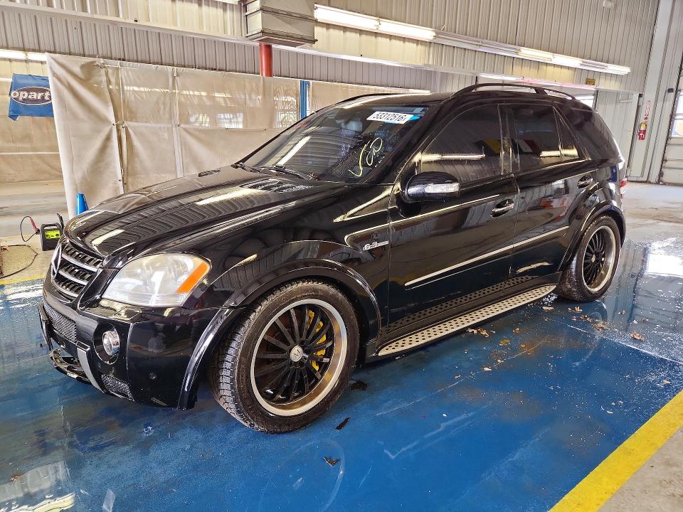 2007 Mercedes-benz Ml-class VIN 4JGBB77E17A199878 COPART salvage auction — FRONT END, Wv - Certificate Of Title (P), sold $5,800 on 2026-07-08 (photo 1)