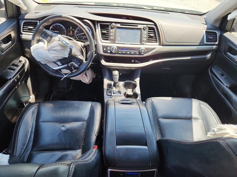 2015 Toyota Highlander VIN 5TDKKRFH6FS091852 COPART salvage auction — FRONT END, Nc - Salvage Certificate Of Title, sold $2,300 on 2026-07-22 (photo 8)