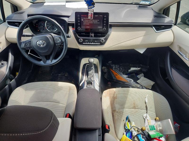 2021 Toyota Corolla VIN 5YFEPMAE8MP209923 COPART salvage auction — FRONT END, Ma - Cert Of Title-Salvage, sold $4,300 on 2026-07-21 (photo 8)