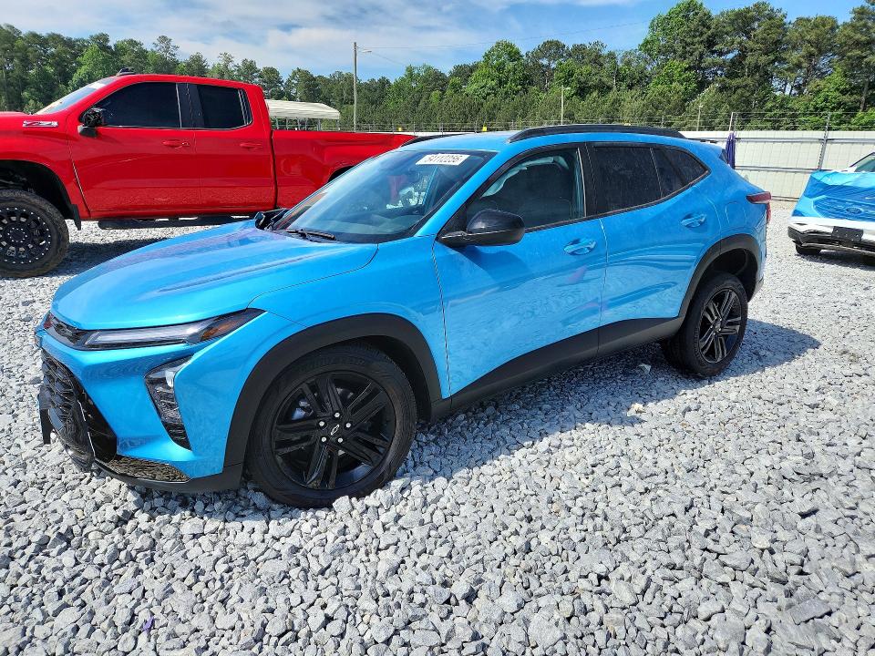 2025 Chevrolet Trax VIN KL77LKEP8SC031924 COPART salvage auction — FRONT END, Ga - Cert Of Title-Salvage, sold $5,300 on 2026-07-21 (photo 1)