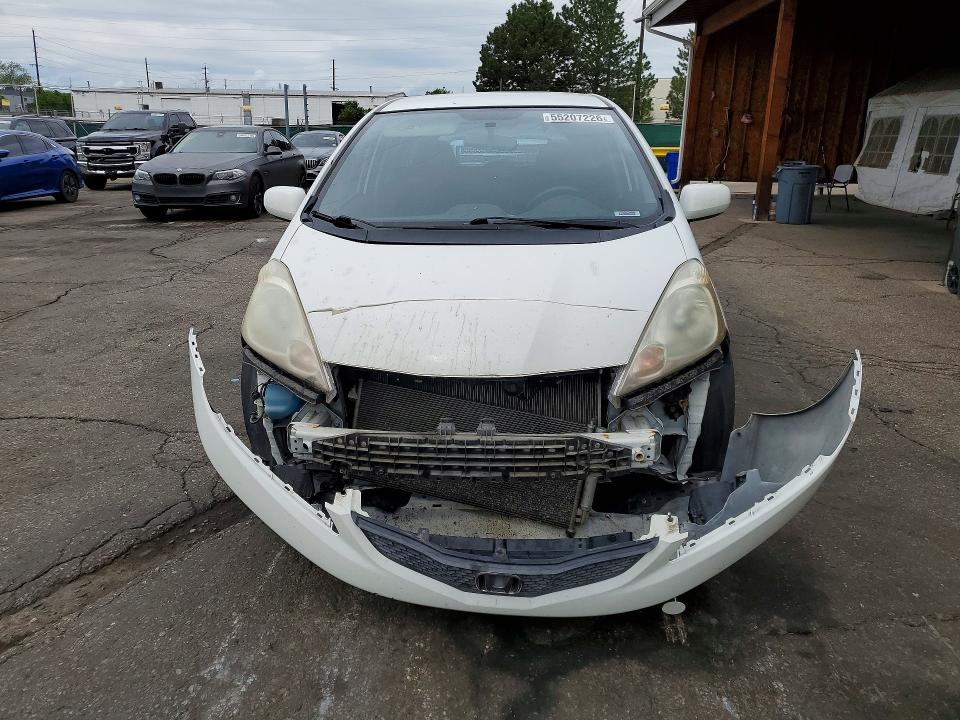 2010 Honda Fit VIN JHMGE8H4XAC033740 COPART salvage auction — FRONT END, Co - Public - Salvage Title, sold $700 on 2026-07-07 (photo 5)
