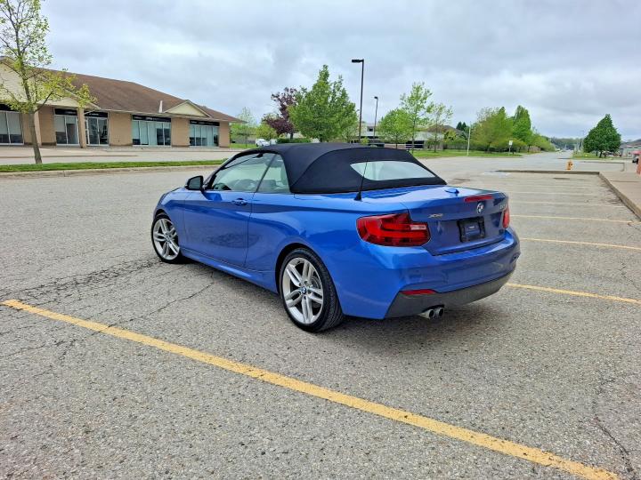 2015 BMW 2er VIN WBA1K7C50FV235358 COPART salvage auction — NORMAL WEAR, On - Permit No Brand - Unfit (P), sold $6,400 on 2026-07-08 (photo 3)