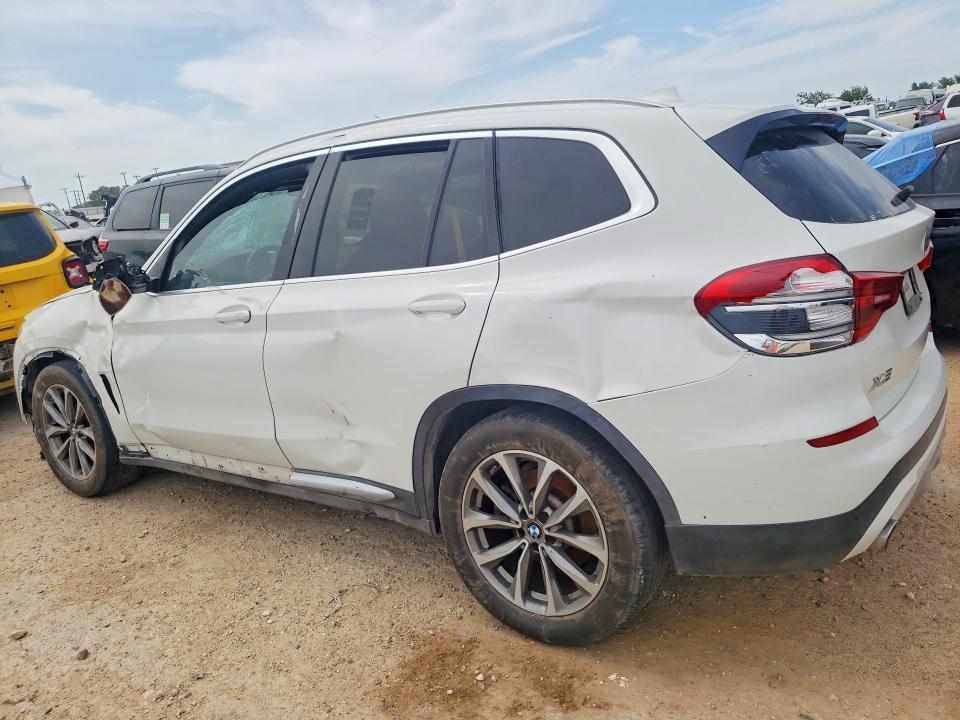 2019 BMW X3 VIN 5UXTR7C56KLF29359 COPART salvage auction — FRONT END, Tx - Certificate Of Title, sold $6,400 on 2026-07-18 (photo 2)