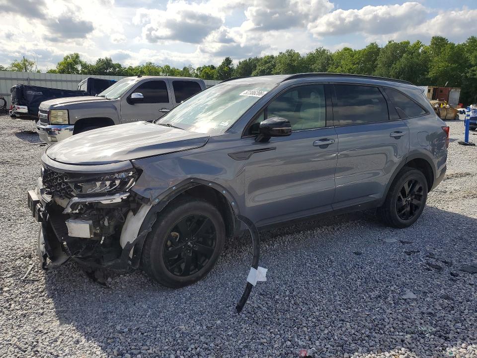 2021 Kia VIN 5XYRLDLC5MG004931 COPART salvage auction — FRONT END, Tx - Salvage Vehicle Title, sold $7,400 on 2026-07-20 (photo 1)