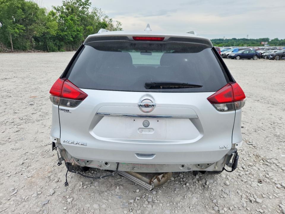 2017 Nissan Rogue VIN KNMAT2MT0HP597696 COPART salvage auction — FRONT END, Il - Salvage Certificate, sold $2,200 on 2026-07-20 (photo 6)