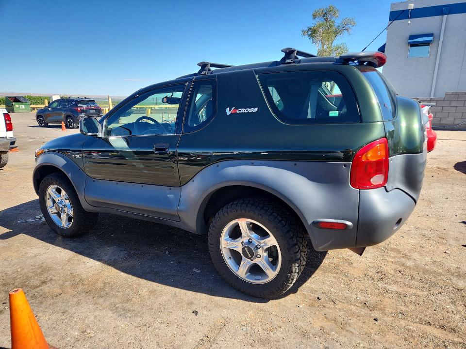 2001 Isuzu Vehicross VIN JACCN57X417D00827 COPART salvage auction — MINOR DENT/SCRATCHES, Nm - Certificate Of Title, sold $2,900 on 2026-07-23 (photo 2)