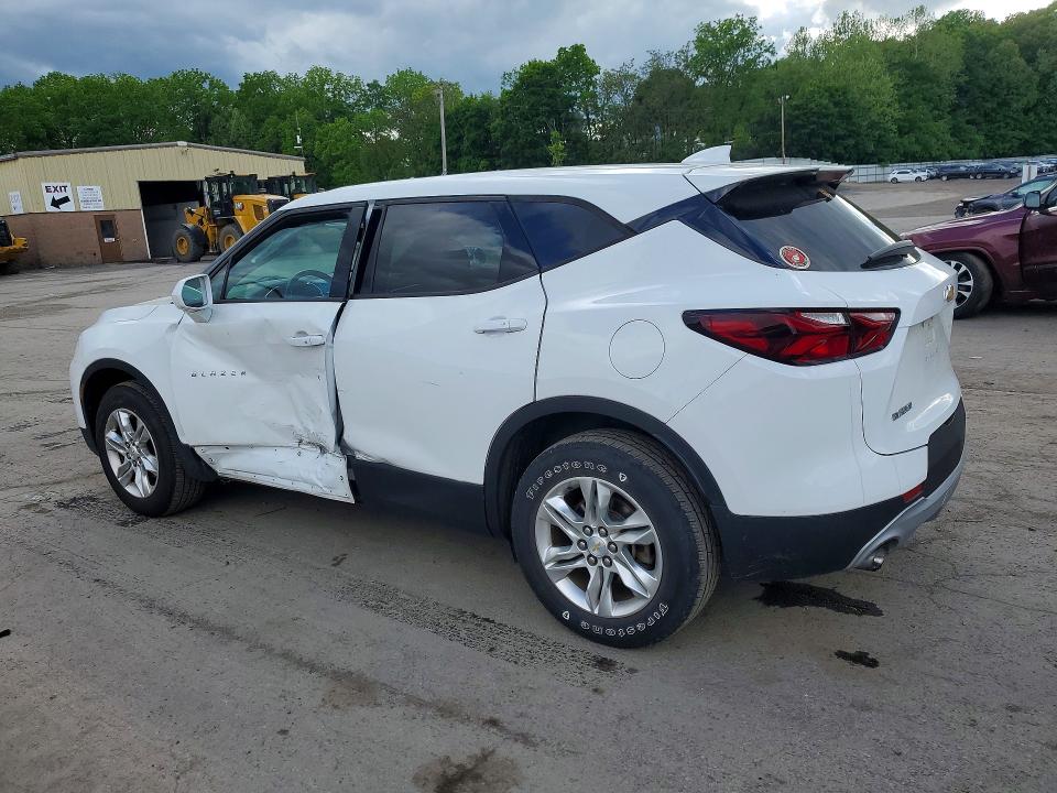 2019 Chevrolet Blazer VIN 3GNKBBRA3KS673619 COPART salvage auction — SIDE, NY - MV-907A SALVAGE CERTIFICATE, sold $3,200 on 2026-07-02 (photo 2)