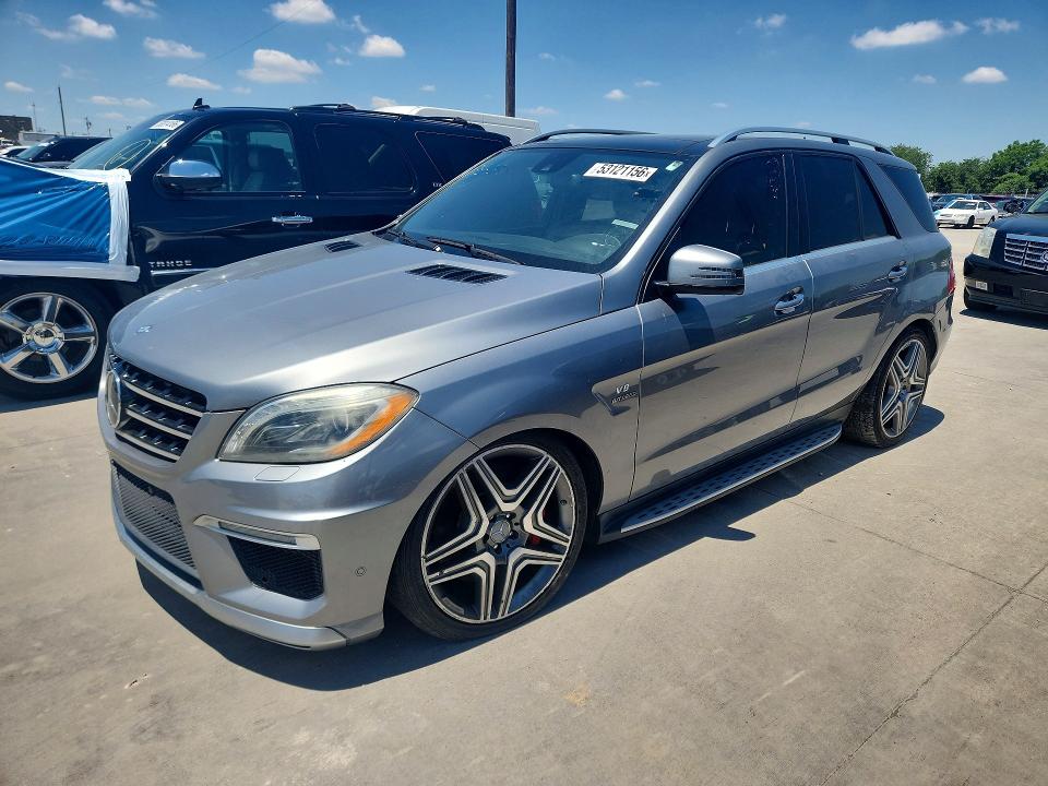 2014 Mercedes-benz Ml-class VIN 4JGDA7EB0EA283479 — COPART salvage auction photo