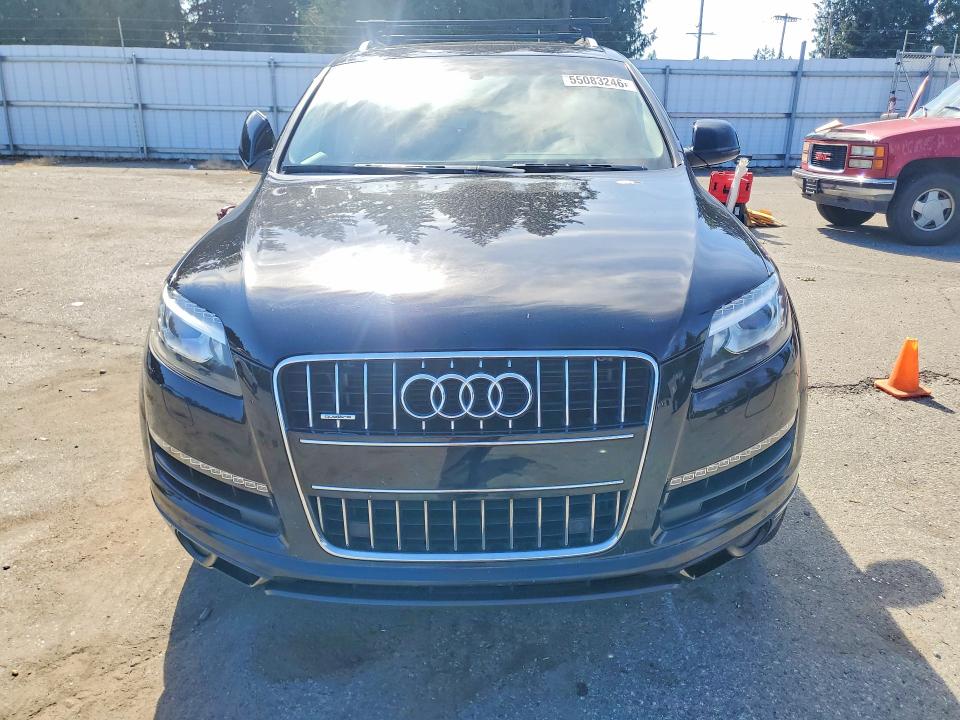 2014 Audi Q7 VIN WA1LGBFE4ED013111 COPART salvage auction — REAR END, WA - BILL OF SALE, sold $2,150 on 2026-07-06 (photo 5)