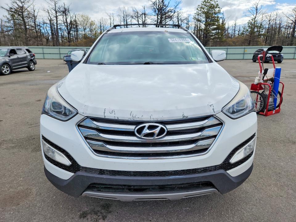2013 Hyundai Santa fe VIN 5XYZUDLA4DG109665 COPART salvage auction — VANDALISM, PA - CERTIFICATE OF SALVAGE, sold $1,850 on 2026-07-27 (photo 5)