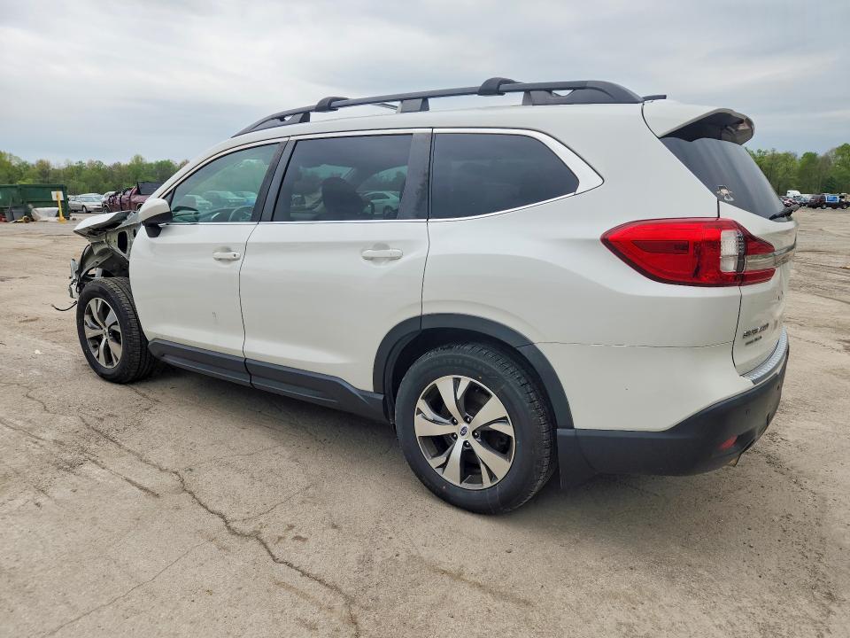 2019 Subaru Ascent VIN 4S4WMACDXK3443515 COPART salvage auction — FRONT END, Pa - Certificate Of Salvage, sold $4,250 on 2026-07-02 (photo 2)