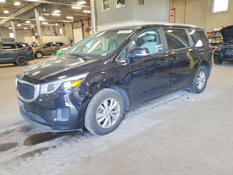 2016 Kia SEDONA VIN KNDMB5C11G6203791 COPART salvage auction — SIDE, Mn - Cert Of Title-Prior Salvage, sold $1,150 on 2026-07-16 (photo 1)