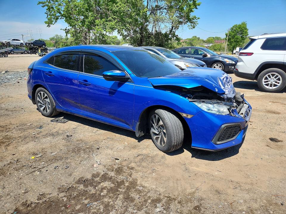 2017 Honda Civic VIN SHHFK7H27HU402337 COPART salvage auction — FRONT END, Md - Cert Of Salvage > 75% Damage, sold $650 on 2026-07-28 (photo 4)