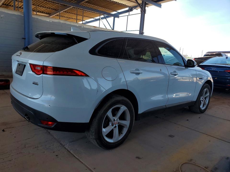 2018 Jaguar F-pace VIN SADCJ2FX3JA250472 COPART salvage auction — MECHANICAL, Az - Certificate Of Title, sold $2,500 on 2026-07-18 (photo 3)