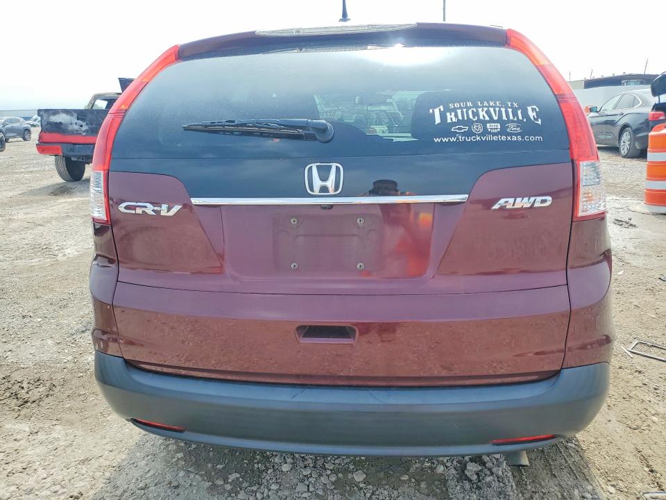 2013 Honda VIN 5J6RM4H76DL018327 COPART salvage auction — FRONT END, TX - SALVAGE VEHICLE TITLE, sold $2,750 on 2026-07-02 (photo 6)