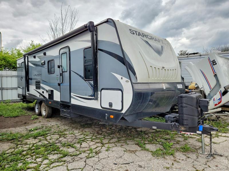 2019 Starcraft Launch VIN 1SABS0BR3K2EE5055 COPART salvage auction — REAR END, IN - BILL OF SALE - PARTS ONLY, sold $60 on 2026-07-30 (photo 1)