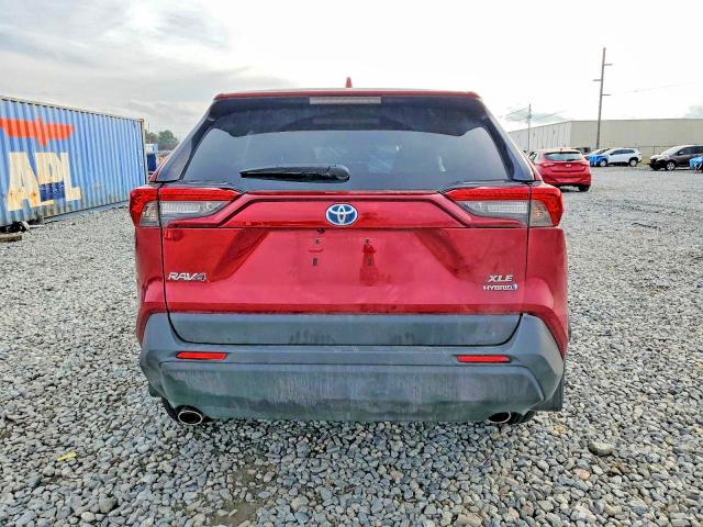 2024 Toyota Rav4 hybrid VIN 2T3RWRFV6RW243463 COPART salvage auction — ALL OVER, MI - SCRAP CERTIFICATE OF TITLE, sold $8,000 on 2026-07-28 (photo 6)
