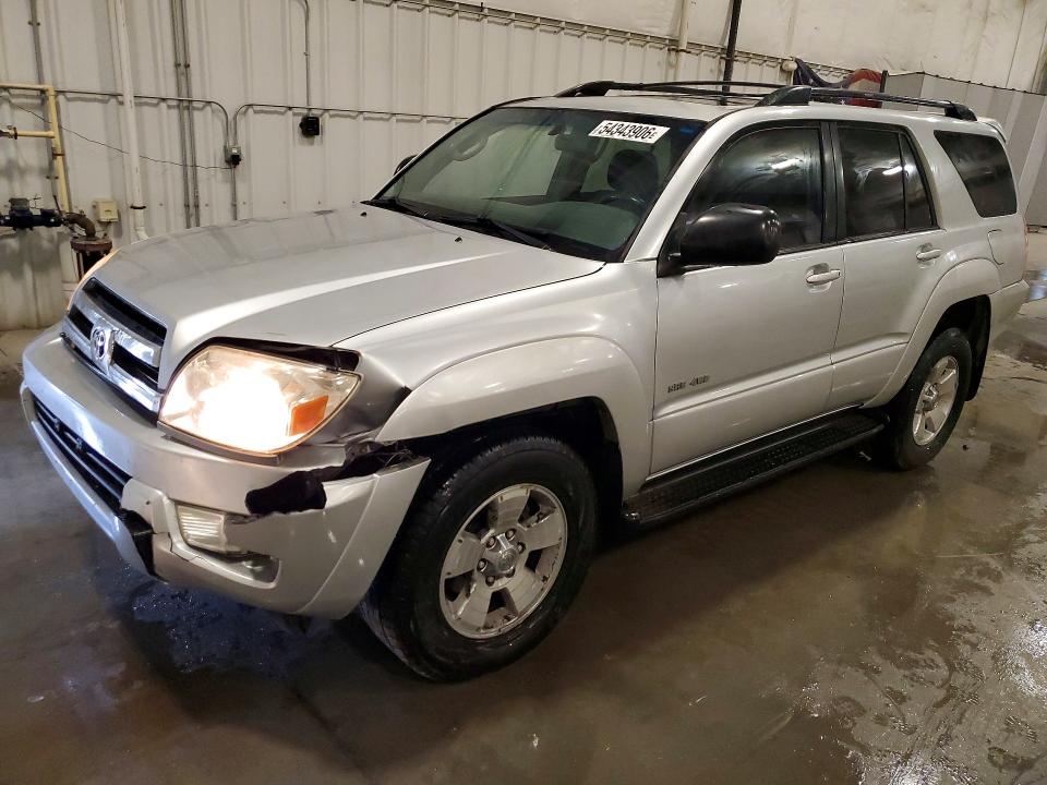 2005 Toyota 4runner VIN JTEBU14R650077079 COPART salvage auction — FRONT END, Mn - Cert Of Title-Prior Salvage, sold $400 on 2026-07-28 (photo 1)