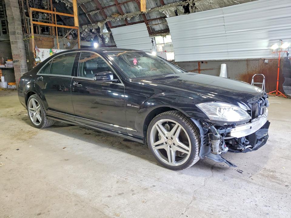 2011 Mercedes-benz S VIN WDDNG7EB1BA377153 COPART salvage auction — FRONT END, Id - Cert Of Title -Rebuilt Salvage, sold $17,100 on 2026-07-15 (photo 4)