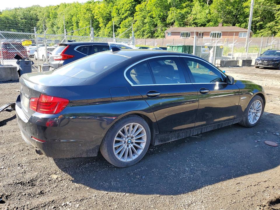 2012 BMW 5er VIN WBAFU7C53CDU59631 COPART salvage auction — FRONT END, Md - Cert Of Salvage > 75% Damage, sold $2,100 on 2026-07-09 (photo 3)