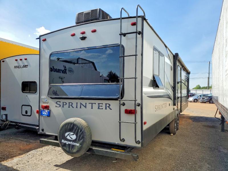 2022 Keystone Sprinter VIN 4YDT33328L1532269 COPART salvage auction — WATER/FLOOD, NC - SALVAGE CERTIFICATE OF TITLE, sold $9,100 on 2026-07-16 (photo 4)