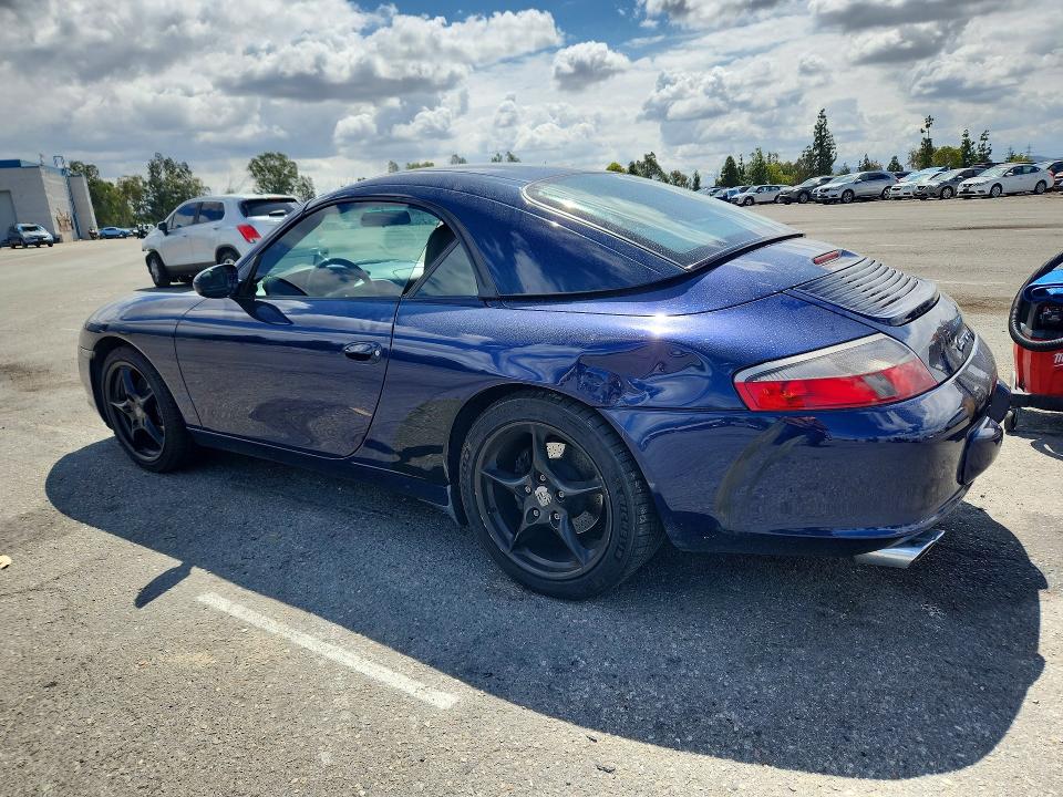 2003 Porsche 911 VIN WP0CA29913S652769 COPART salvage auction — REAR END, Ca - Salvage Certificate, sold $8,900 on 2026-07-30 (photo 2)