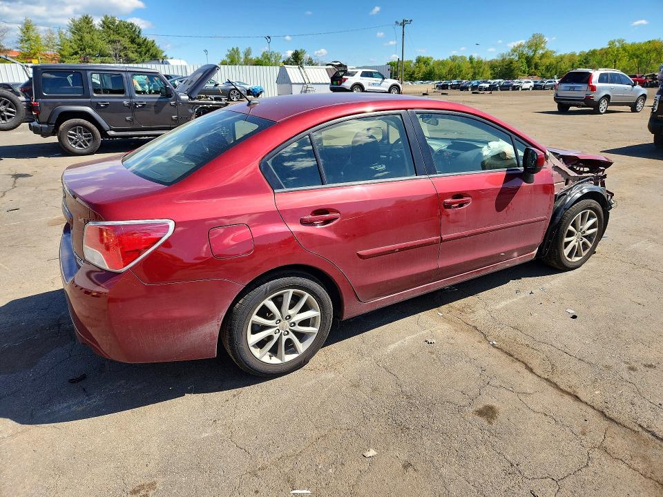 2014 Subaru Impreza VIN JF1GJAC67EH017099 COPART salvage auction — FRONT END, Ct - Cert Of Title-Salvage, sold $475 on 2026-07-10 (photo 3)