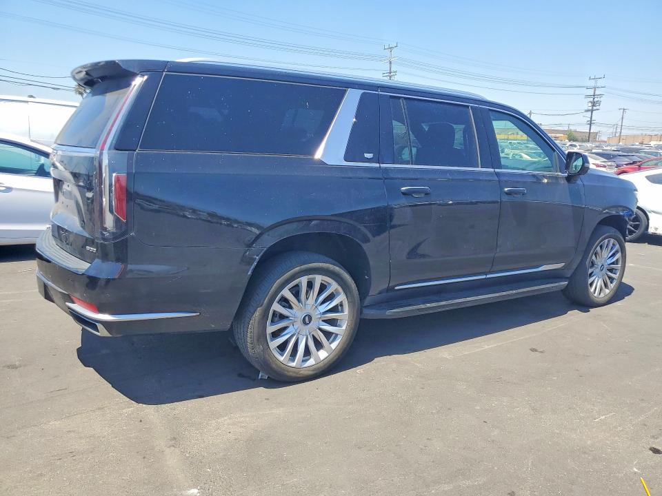 2023 Cadillac Escalade VIN 1GYS4JKL2PR558961 COPART salvage auction — FRONT END, Ca - Salvage Certificate, sold $34,000 on 2026-07-06 (photo 3)
