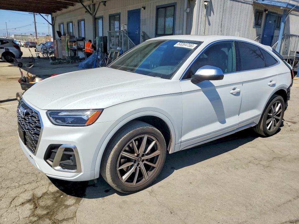 2022 Audi Sq5 VIN WA114AFY2N2042218 COPART salvage auction — REAR END, Ca - Salvage Certificate, sold $12,800 on 2026-07-02 (photo 1)