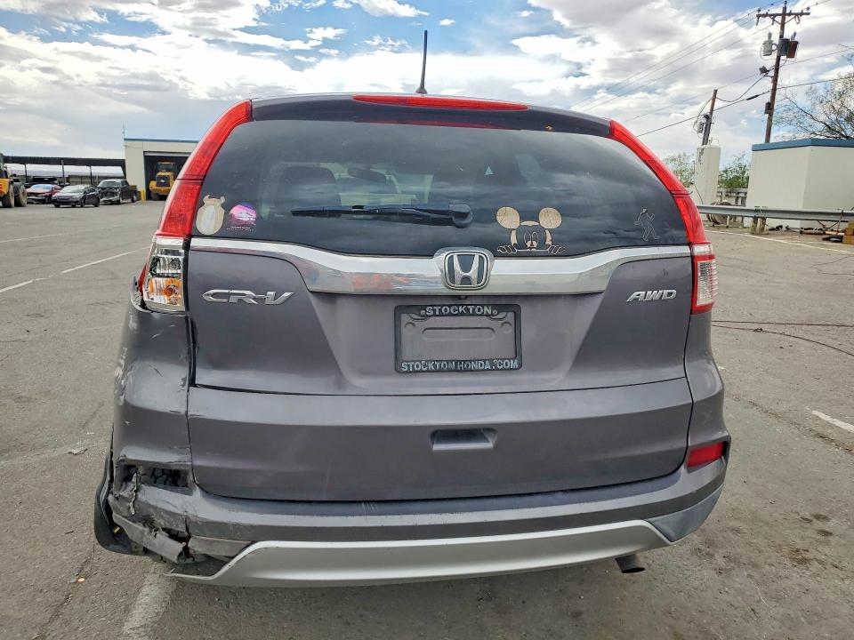 2015 Honda VIN 2HKRM4H58FH663167 COPART salvage auction — FRONT END, Tx - Salvage Vehicle Title, sold $2,200 on 2026-07-06 (photo 6)